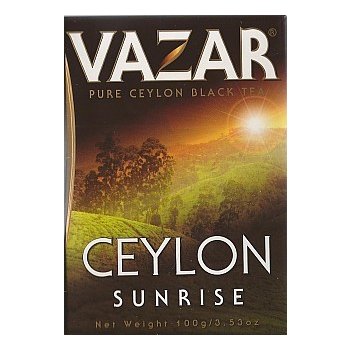 Vazar čený čaj Ceylon sunrise papír 100 g