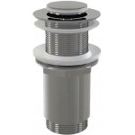 Alcaplast - A394 - Výpust umyvadlová CLICK/CLACK G 5/4" bez přepadu, malá zátka, kov, chrom-lesk – Hledejceny.cz