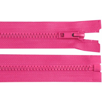 Kostěný zip No 5 délka 60 cm bundový, malé, 146 růžová tmavá – Hledejceny.cz