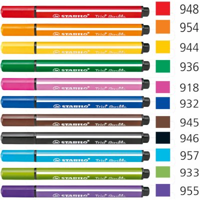 Stabilo Trio Scribbi 368/955 fialový – Hledejceny.cz