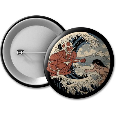 Attack on Titan Placka Titan Art - 50 mm – Sleviste.cz