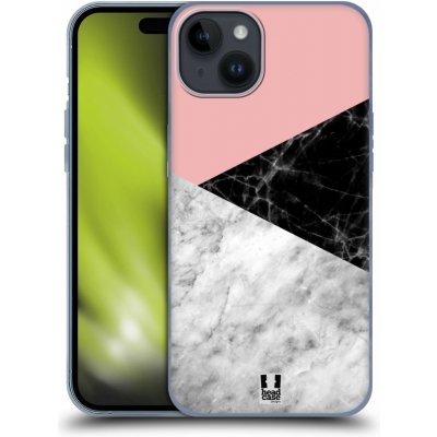Pouzdro Head Case Apple iPhone 15 Plus Mramor mix – Zboží Mobilmania