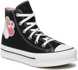 Converse Ctas Eva Lift Hi A05166C Black/Sunrise Pink