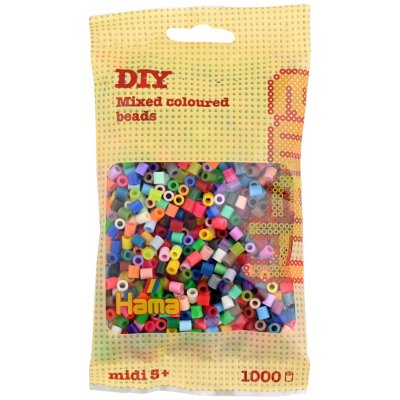 Hama Midi - korálky mix 1000 ks – Zboží Dáma