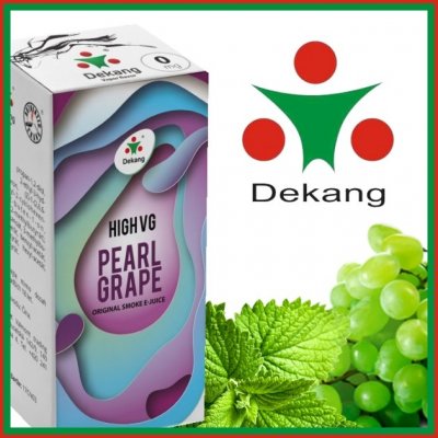 Dekang High VG Pearl Grape 10 ml 0 mg
