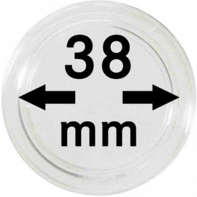 Lindner Kapsle na mince 38 mm – Zboží Dáma