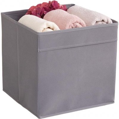 Mioli Decor úložný box 30 x 30 x 30 cm šedá – Zboží Dáma