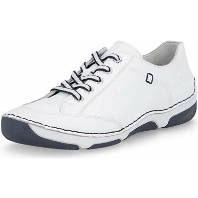 Rieker Dámské polobotky 55901-80 bílá S6 – Hledejceny.cz