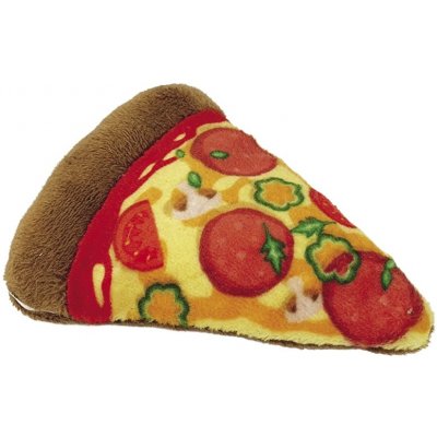 Nobby hračka pro kočky Plyšová pizza s Catnipem 9cm – Zboží Dáma