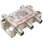 goobay Anténní rozbočovač 1:4, 5x F(F), SAT/TV, kovový, 5 MHz - 2450 MHz (67003) - 77.92.2010 – Sleviste.cz