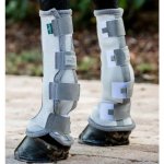 HORSEWARE Kamaše proti hmyzu silver/titanium grey & silver – Zboží Mobilmania
