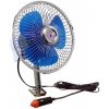 Teploměr do auta Compass Ventilátor do auta 12V MAXI 18 cm, celokovový