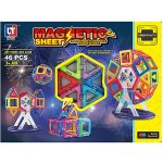 Epee Magnetická stavebnice 46 ks – Zboží Dáma