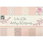 Creative Craft Group Sada jednostranných papírů Look at the Cherry Blossoms (230g/m2,24 listů) 11,5×16,5cm – Hledejceny.cz