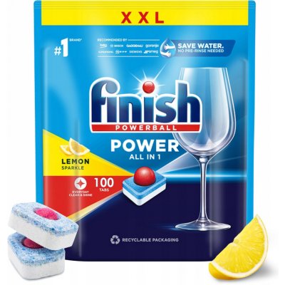 Finish Power All in1 Lemon kapsle 100 ks – Zbozi.Blesk.cz