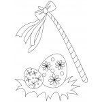 Pískohraní s.r.o. Šablona Velikonoční motiv s pomlázkou Velikost: 105 x 148 mm – Hledejceny.cz