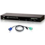 Aten CS-1308 KVM přepínač 8-port KVM PS/2+USB, OSD, rack 19 , kombo konzole – Zboží Živě