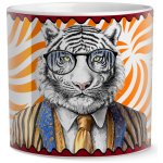 EGAN HUMAN Sada 4 květináčů tygr ''COURAGE'' 7 × 7 cm – Hledejceny.cz