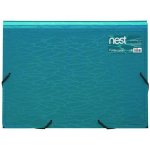 Foldermate NEST Expanding Files aktovka na spisy 330 x 240 x 35 mm, modrá – Zboží Živě