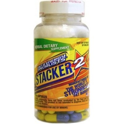 NVE Stacker 2 Ephedra Free 100 kapslí – Zboží Dáma