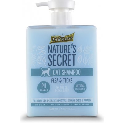 Nature's Secret Cat Shampoo Flea & Tick 500 ml – Zboží Mobilmania