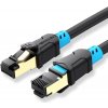 síťový kabel Vention VAP-A06-B300 Cat.6 SFTP Patch, 3m, černý
