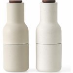 Audo Copenhagen Bottle Ceramic Sand Walnut Lid 2 ks – Zboží Dáma