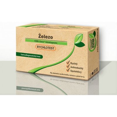 Vitamin Station Železo rychlotestsamodiagnostický test z krve 1 set – Sleviste.cz