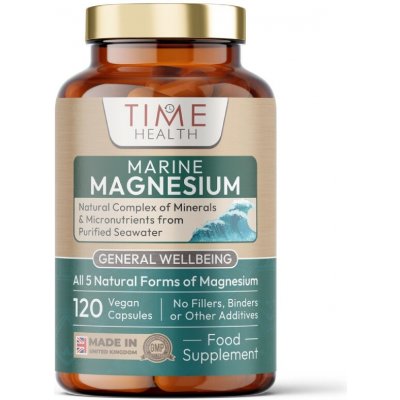 Time Health Mořský hořčík Marine Magnesium 308 mg 120 kapslí – Hledejceny.cz