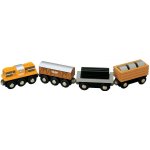 Maxim Nákladní souprava s bílou lokomotivou – Zboží Dáma