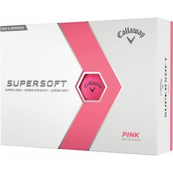 Callaway Supersoft Matte golfové míčky 12 ks