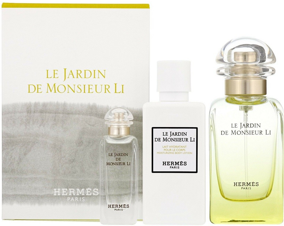 Hermes Le Jardin de Monsieur Li EDT 50 ml + tělové mléko 40 ml + EDT 7,5 ml dárková sada