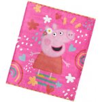 Carbotex Dětská deka Prasátko Pepina Růžový Svět – Zboží Mobilmania