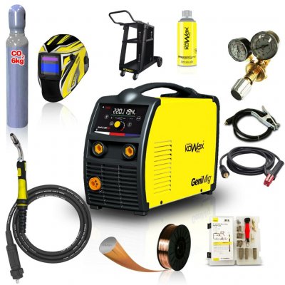 Kowax GeniMig 220LCD MIG/MAG/MMA SET4 – Zboží Dáma