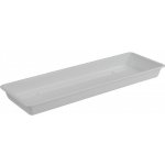 PLASTKON podmiska pod truhlík Extra Flor Bílá 58,3 x 16,5 x 4 cm – Zbozi.Blesk.cz