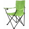 Zahradní židle a křeslo Divero 54 Skládací židle s držákem - světle zelená