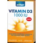 Vitar Vitamin D3 Forte 1000 IU 90 tablet – Hledejceny.cz