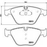 Sada brzdových destiček, vždy 4 kusy v sadě BREMBO P 06 054 (P06054) | Zboží Auto