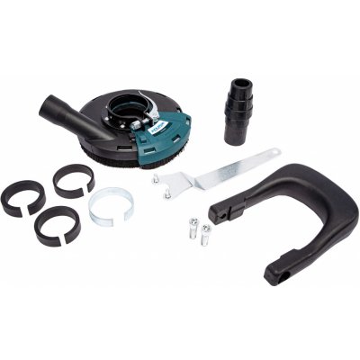 XTline XT105312 odsávací kryt s kartáčovým věncem pro úhlové brusky, 125mm – Hledejceny.cz