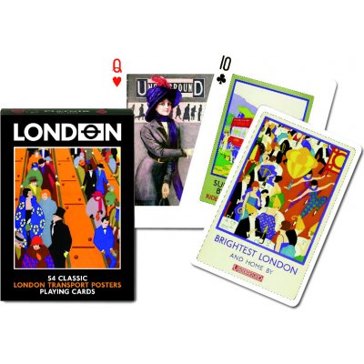 Piatnik Londýnské plakáty – Zboží Mobilmania