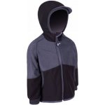 Unuo Softshellová bunda s fleecem Street DUO Černá Žíhaná antracitová – Zboží Dáma