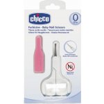 Chicco nůžky s kulatou špičkou růžová – Zboží Dáma