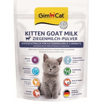 GimCat Kitten kozi mleko susene 200 g – Zboží Mobilmania