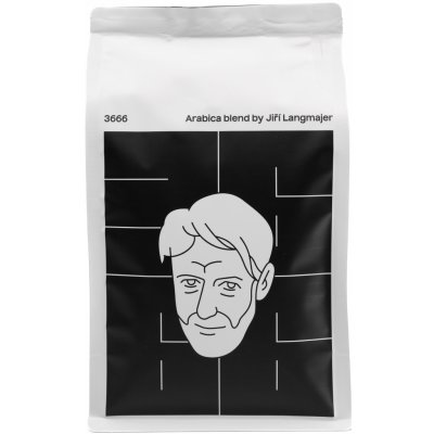 3666 by Jiří Langmajer Coffee by Arabica Blend 0,5 kg – Hledejceny.cz