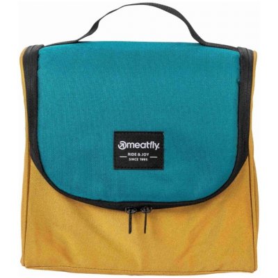 Meatfly Specter toaletní taška petrolejová – Zboží Mobilmania