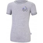 Little Angel Tričko tenké obrázek Outlast šedý melír – Zboží Dáma