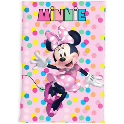 Setino Dětská flísová deka Minnie Mouse Disney