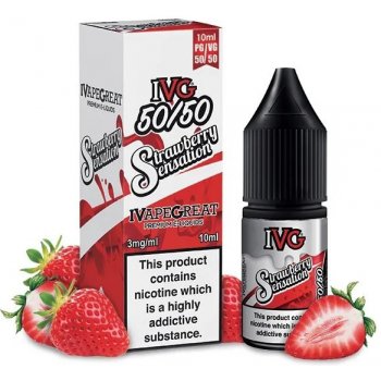 IVG Salt Strawberry Sensation 10 ml 10 mg