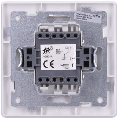 Solight Slim č. 6 střídavý - schodišťový, bílý – Sleviste.cz