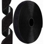 Suchý zip s lepidlem samolepicí 2 cm černý set 5 m háček a smyčka – Hledejceny.cz